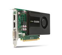 HP C2J93AT carte graphique NVIDIA Quadro K2000 2 Go GDDR5