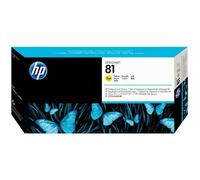 HP 81 Jaune Tête d'impression d'origine - C4953A