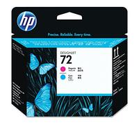 HP C9383A Tête d'impression DesignJet HP 72 Magenta et Cyan Authentique, pour Traceurs Grand Format HP HP DesignJet T2300 eMFP, T1300, T1200, T1120,