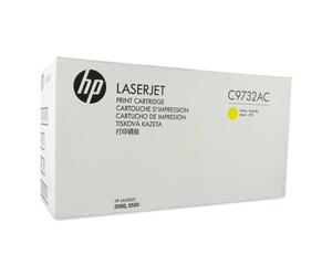 HP C9732AC JAUNE TONER - 12000 PAGES POUR COLOR LASERJET 5500