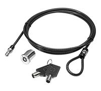 HP Câble antivol (Noir, 250 g, Compatible avec HP Compaq nc6320 Notebook PC, EliteBook 2540p, 2560p Notebook PC)