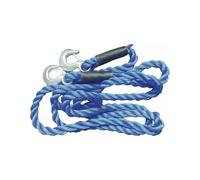 HP Câble de remorquage pour voitures 4000 kg polypropylène crochet charges lo...