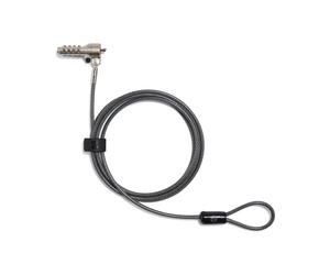 HP Câble de Verrouillage à Combinaison Essential Nano - Câble 1.83m Inox, Nano Lock, 49x18x9mm, 160g - Universel, Emballage Recyclable