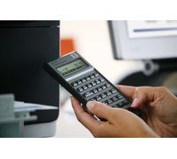 hp Calculatrice financière hp 17bII+ écran 22 chiffres argenté