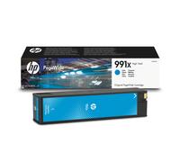 HP Cartouche d?encre cyan PageWide 991X grande capacité authentique, Rendement élevé (XL), Cyan, Encre à pigments, 1 pièce(s), 16000 pages, Paquet uni