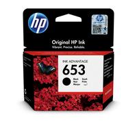 HP Cartouche d’encre Ink Advantage noire HP653 authentique