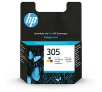 HP Cartouche d?encre trois couleurs 305 authentique, Rendement standard, Cyan, Magenta, Jaune, Encre à colorant, 2 ml, 1 pièce(s), Paquet unique 3YM60