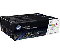 HP Lot de 3 toners authentiques cyan/magenta/jaune LaserJet 131A