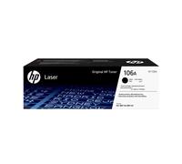 HP Cartouche de toner laser authentique 106A, noir