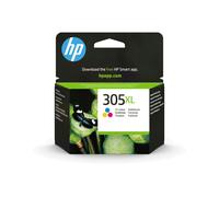 HP Cartouche d'encre 305XL Trois Couleurs, 5ml, Rendement 200 Pages, Encre à Colorant, Compatibilité Imprimantes HP, 3YM63AE