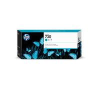 HP Cartouche d'Encre 730 DesignJet Cyan 300ml P2V68A, Encre à Colorant, pour Imprimante HP DesignJet T1700, Haut Rendement (XL)