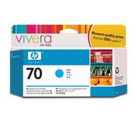 HP Cartouche d'encre cyan 70 130-ml - C9452A