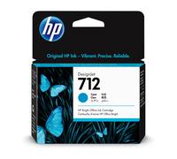HP 712 (3ED67A) - Cyan - Cartouche d'encre
