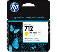 HP Cartouche d'encre DesignJet 712, jaune, 29 ml