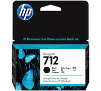 HP Cartouche d'encre DesignJet 712, noir, 38 ml