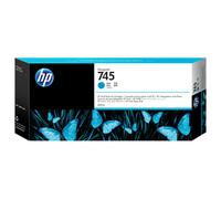 HP Cartouche d'encre DesignJet 745 cyan, 300 ml, Rendement élevé (XL), Cyan, Encre à pigments, 300 ml, 1 pièce(s) F9K03A
