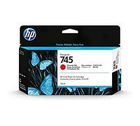 HP Cartouche d'encre DesignJet 745 rouge chromatique, 130 ml