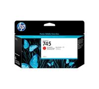 HP Cartouche d'encre DesignJet 745 rouge chromatique, 130 ml