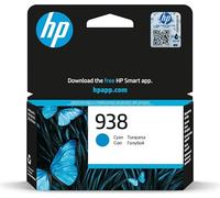 HP Cartouche d'encre d'origine 938 - Cyan (4S6X5PE)