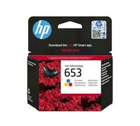 HP Cartouche dencre Ink Advantage trois couleurs 653 authentique
