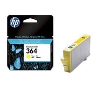 HP 364 Cartouche d'encre jaune authentique (CB320EE) pour HP DeskJet 3070A et HP Photosmart 5525/6525