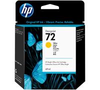 HP Cartouche d'encre jaune 72 69 ml avec encre Vivera tête d'impression A jet d'encre thermique