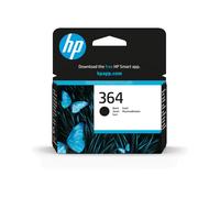 HP Cartouche d'encre noire 364 (CB316EE) – Encre à pigments, 6 ml, rendement 250 pages, compatible jet d'encre HP – Dimensions 107x24x115 mm