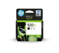 HP Cartouche d'encre noire 920XL (CD975AE) Original, encre pigmentée, rendement 1200 pages, 80g, dimensions 107x47x115mm, pour usage professionnel/entreprise