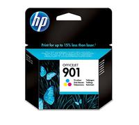 HP Cartouche d'encre Tricolore Officejet HP 901 901 Officejet Ink Cartridges, de 20 à 80% HR, de -40 à 60 °c, de 15 à 32 °C, de 20 à 80% HR, 116 x 36 x 115 mm, 70 g