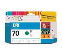 HP Cartouche d'encre 70 (C9457A) Original Vert capacité standard 130 ml Vivera – Pack de 1