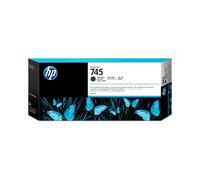 HP Cartouche d'encre DesignJet 745 noir mat, 300 ml