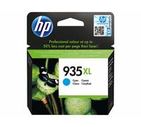 HP 935XL - À rendement élevé - cyan - original - cartouche d'encre - pour Officejet 6812, 6815, 6820; Officejet Pro 6230, 6230 ePrinter, 6830, 6835