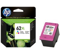 HP 62XL cartouche d'encre trois couleurs grande capacité authentique