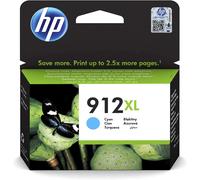 HP 912XL Cartouche d'encre cyan authentique, grande capacité