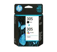 HP Cartouches originales HP N°305 6ZD17AE - Noir et couleurs (CMJ)