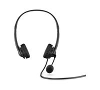 HP Casque Stéréo USB G2 - Binaural Supra-Aural, Microphone Boom, 90g, Connectivité Filaire USB, Noir, 170x144x54mm, Référence 428H5AA#ABB