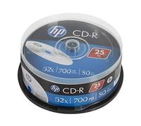 HP CD-R 52X 25P boîte de