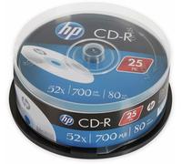 HP CD-R CRE00015-3, 69311 700MB CD-R 52x cake box 25-pack