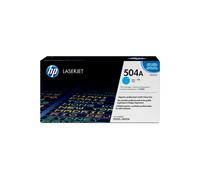 HP CE251A Cartouche Toner LaserJet 504A Cyan Original, Rendement Standard 7000 Pages, Compatible Imprimantes HP LaserJet, 1.2kg