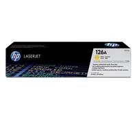 HP Cartouche de toner LaserJet 126A (CE312A) Original – Jaune