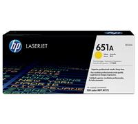 HP Cartouche de toner 651A (CE342A) – Jaune – Originale