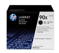 HP Cartouches de toner 90X (CE390XD) Pack de 2 Noir Grande Capacité originales