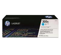 HP CE411A (305A) Cartouche de toner Cyan authentique (TVA incluse)