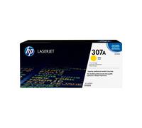 HP CE742A Cartouche de Toner LaserJet 307A Jaune Original, Rendement 7300 pages, Technologie Laser, 1 unité, 10-30°C, Japon