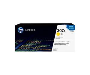 HP CE742A Cartouche de Toner LaserJet 307A Jaune Original, Rendement 7300 pages, Technologie Laser, 1 unité, 10-30°C, Japon