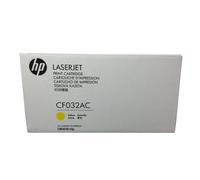 HP CF032AC JAUNE TONER - 12500 PAGES | POUR COLOR LASERJET ENTERPRISE CM4540