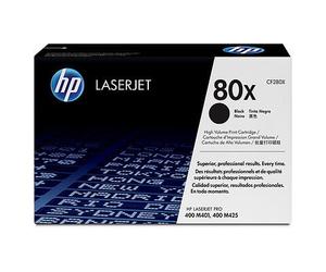 HP CF280XD lot de 2 cartouches de toner LaserJet 80X noir 6900 pages