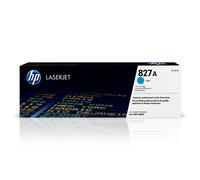 HP CF301A 827A Original LaserJet Toner Cartridge, Cyan, Single Pack Standard Cya