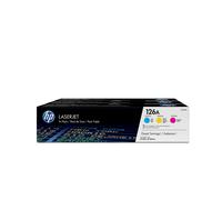 HP CF341A/126A - Toner pack couleurs, 3 x 1 000 pages