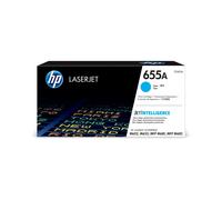 HP CF451A Toner LaserJet 655A Cyan Original - Rendement 10500 pages - Impression Laser - 378x163x192mm - 1.03kg - Professionnel/Entreprise